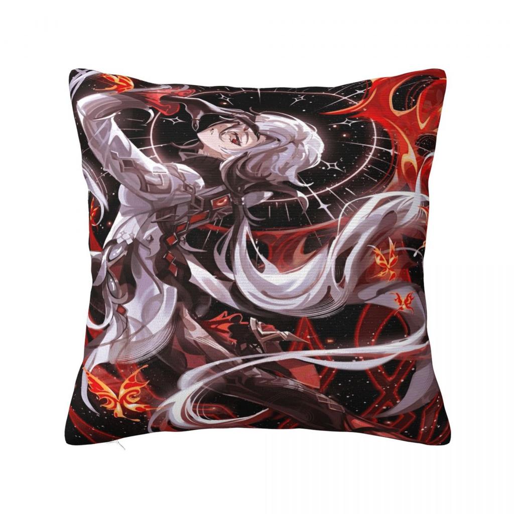Gachiakuta Pillowcase Cushion Cover Zanka Riyo Enjin Throw Pillow Cover Soft and Home Decoration Zipper Multiple Sizes