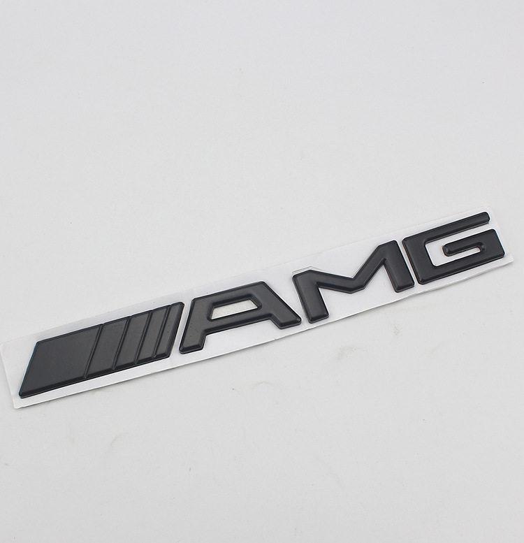 

3D Metal AMG Logo Emblem Letters Car Trunk Badge For Mercedes Benz W204 W205 W176 W177 W212 W213 AMG Sticker Accessories