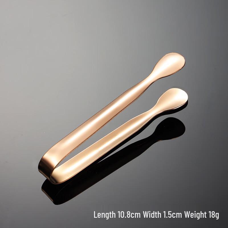 Qianxing 304 Stainless Steel Round Head Sugar/Food Tongs
