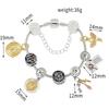 Harri Movie Potter Mode Perlen Armband Goldener Schnatz DIY Charms Armreifen für Frauen Trendy Hand Accessoires Geschenke