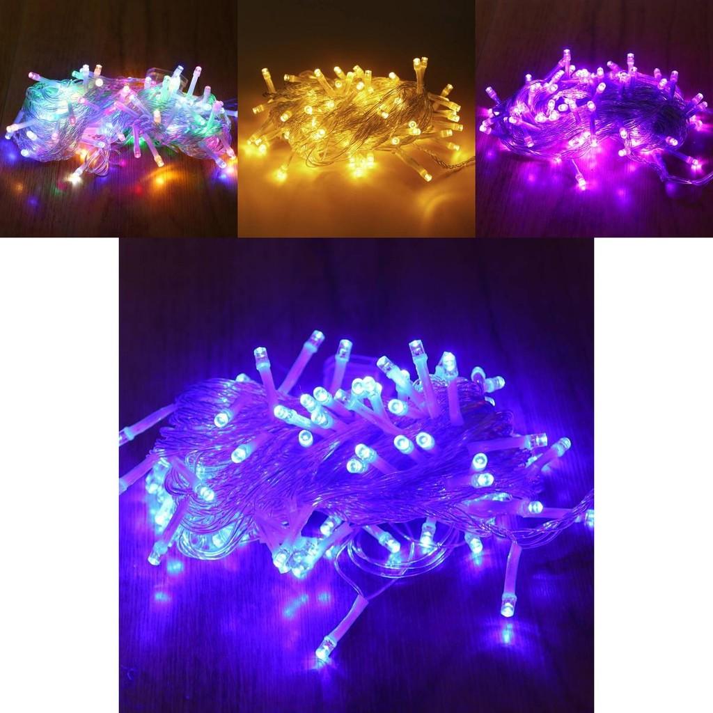 Outdoor Led String Lights For Christmas Camping With Adjustable Brightness And Plastic Shell