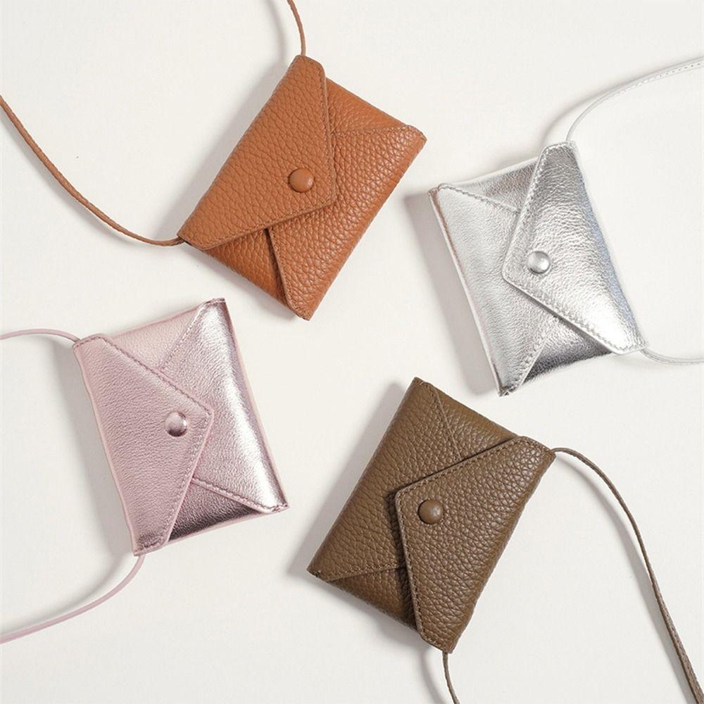 New PU Leather Shoulder Bag Solid Color Durable Waist Bag Multifunctional Mini Bag
