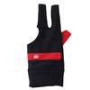 CROWN Billard Linkshänder Größe Erhältlich in 10 Farben Handschuh, (für Rechtshänder), M, (rot)