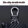 Leather Car Key Protection Shell Bag Carbon Filber Car Key Case for Mazda 3 Bk Bl 323 Axela Atenza CX-3 CX-4 CX5 CX-7