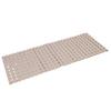 Bathtub Mat Anti Slip Massaging Strong Suction Cups Long Durability Shower Floor Mat for Bathroom