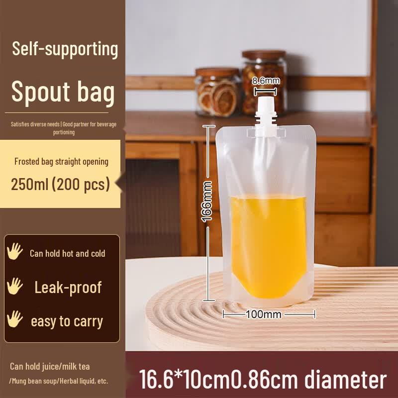 FATTBAO Disposable Liquid Dispensing Pouches with Spout