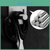 Stainless Steel Heavy Duty Adhesive Hook With Removable Design For Home Organization