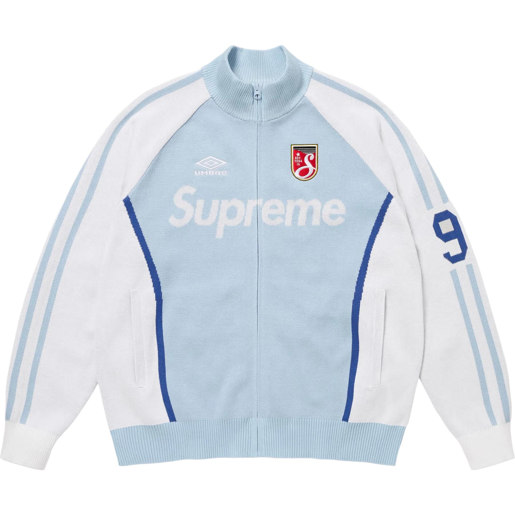 Supreme x Umbro® rāvējslēdzēja džemperis SUP-SS25-236