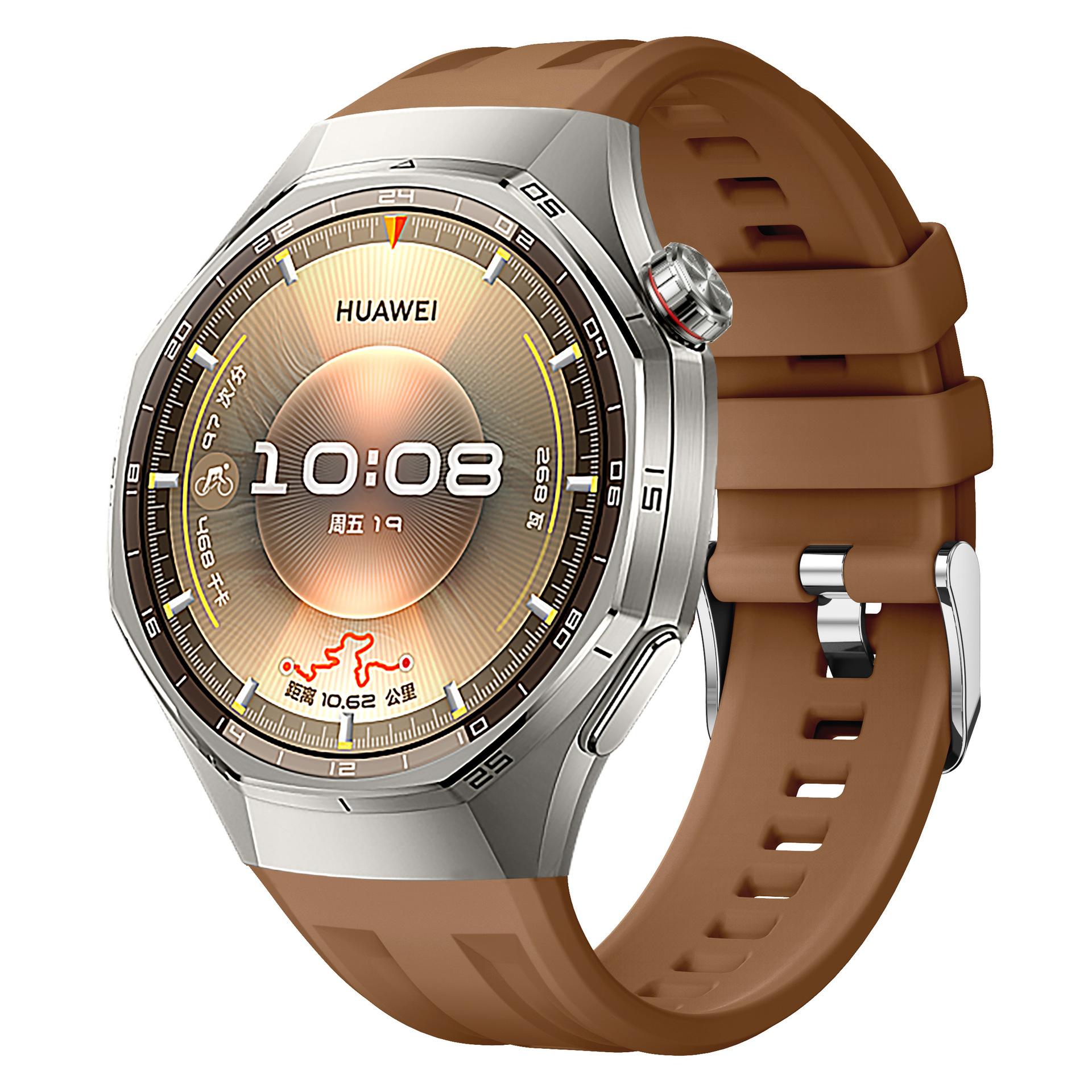 

Silicone Band for HUAWEI watch GT 6 Pro 46mm gt6 pro Accessories Sport Bracelet Correa Replacement Wrist Belt HUAWEI GT6 Strap HUAWEI GT 6 Pro коричневий