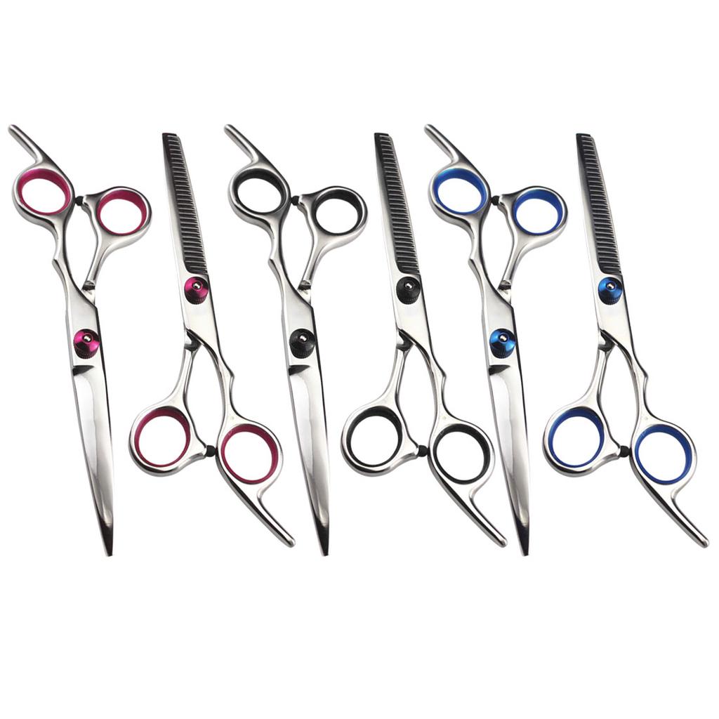 Buy Hairdressing Scissors Flat Shears Hair Scissors Tooth Scissors Thin Scissors at affordable