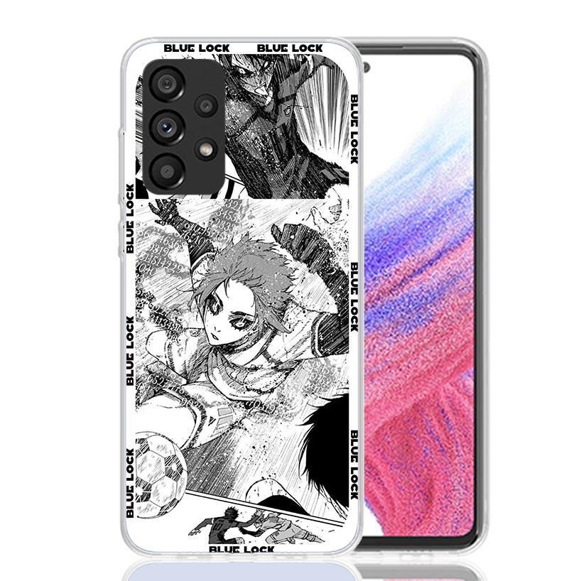 Anime Blue Lock Phone Case for Samsung Galaxy A17 A16 A15 A14 A13 A57 A56 A55 A54 A53 A37 A36 A35 A34 A33 A26 A25 A24 A23 Galaxy