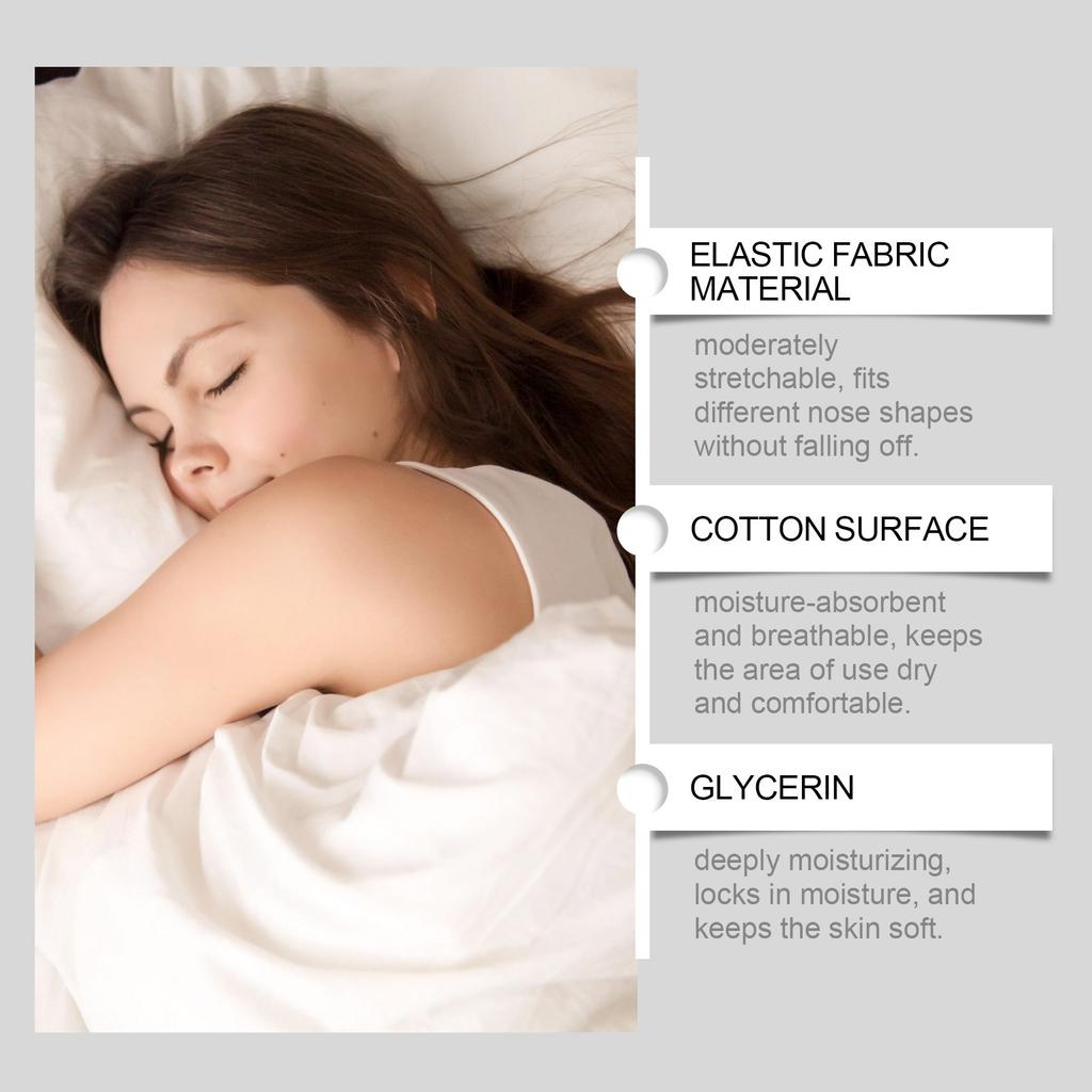 Anti-Snoring Sleep Nose Patch Relieves Nasal Discomfort And Ensures A Comfortable Night's Sleep