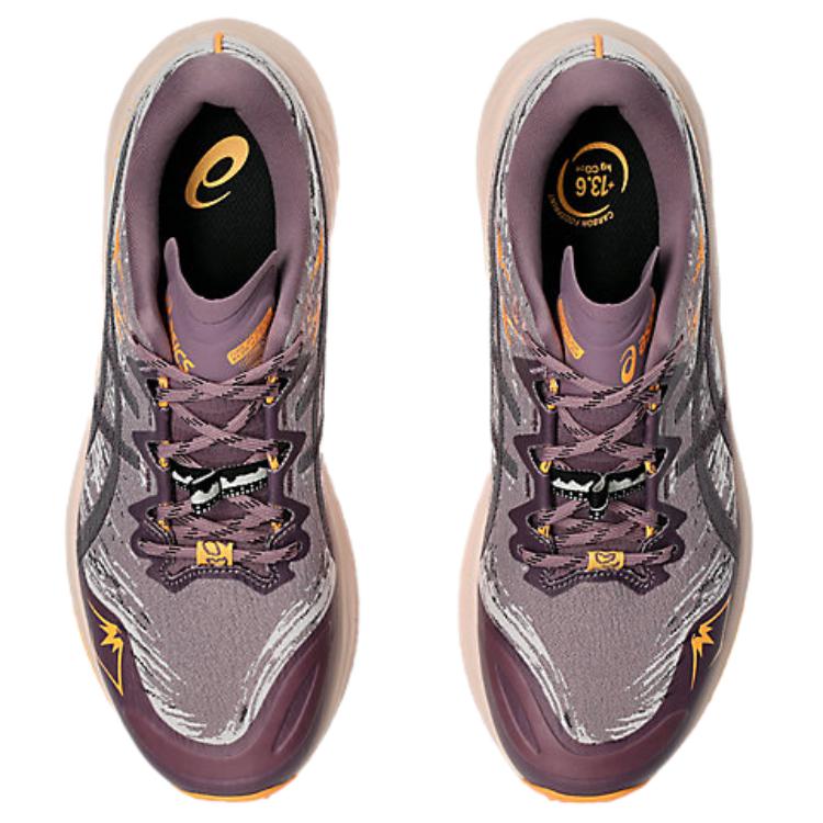 Asics Fuji Lite 5 Dusty Mauve Dark Aubergine Women Sneakers Purple 1012B690-500