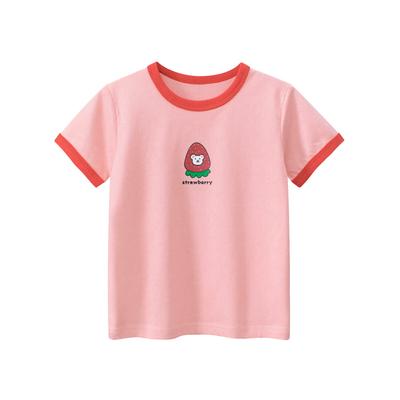 Kinderbekleidung Sommer Neu Koreanischer Stil Kinder Kurzarm T-Shirt Baby Mädchen Kleidung