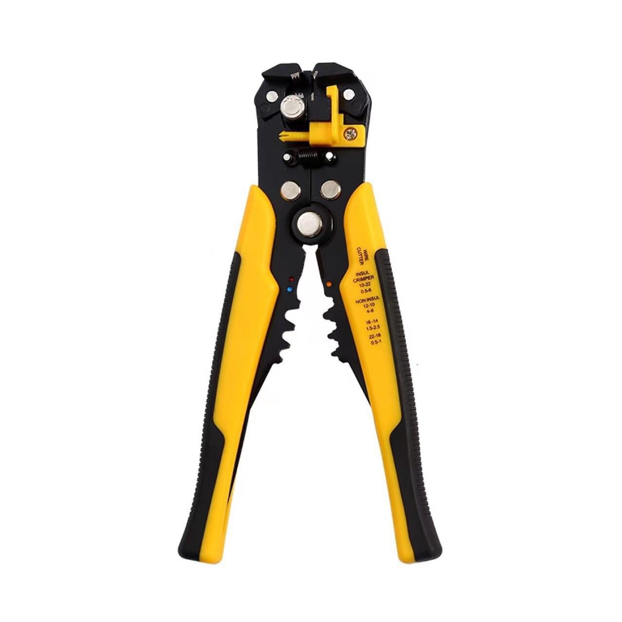 Multi-functional 3-in-1 Automatic Wire Stripping, Crimping & Cutting Pliers Wire Stripping Pliers