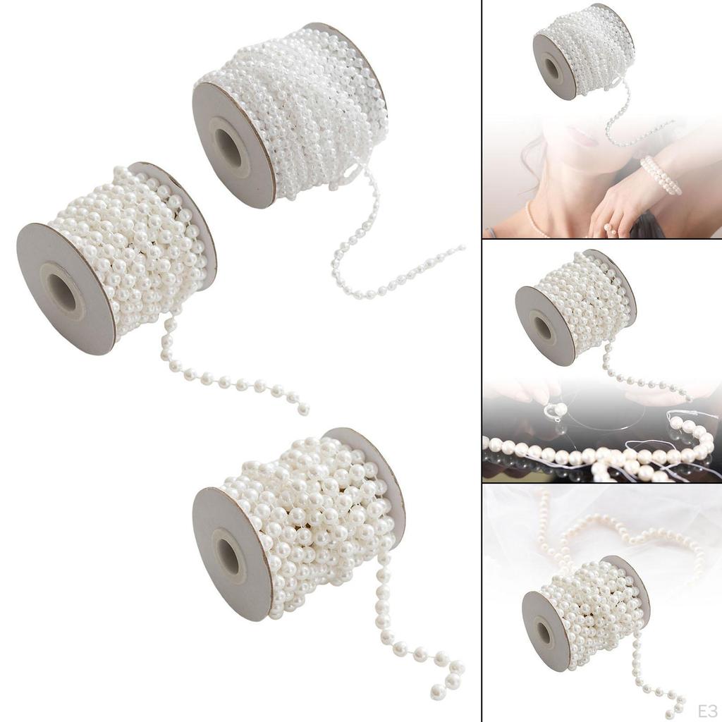 Bead Strands Findings Necklace Pendant Garland Hanging Bracelet Beads Chains for Party Wedding