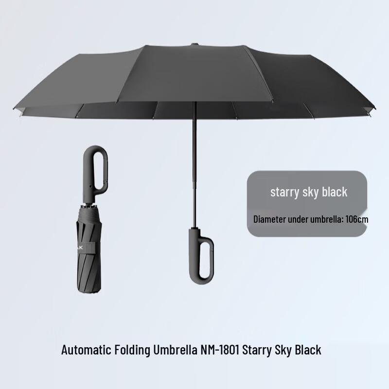 Lingpan Master Automatic Windproof Sun/Rain Umbrella NM-1801