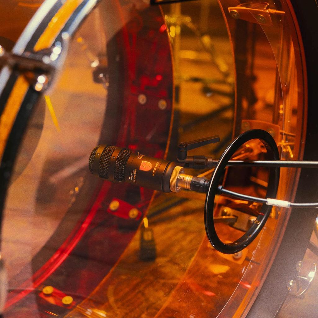 Lauten Audio Nierenförmiges Kick-Mikrofon Kondensatormikrofon für Kick- und Basstrommeln LS-608