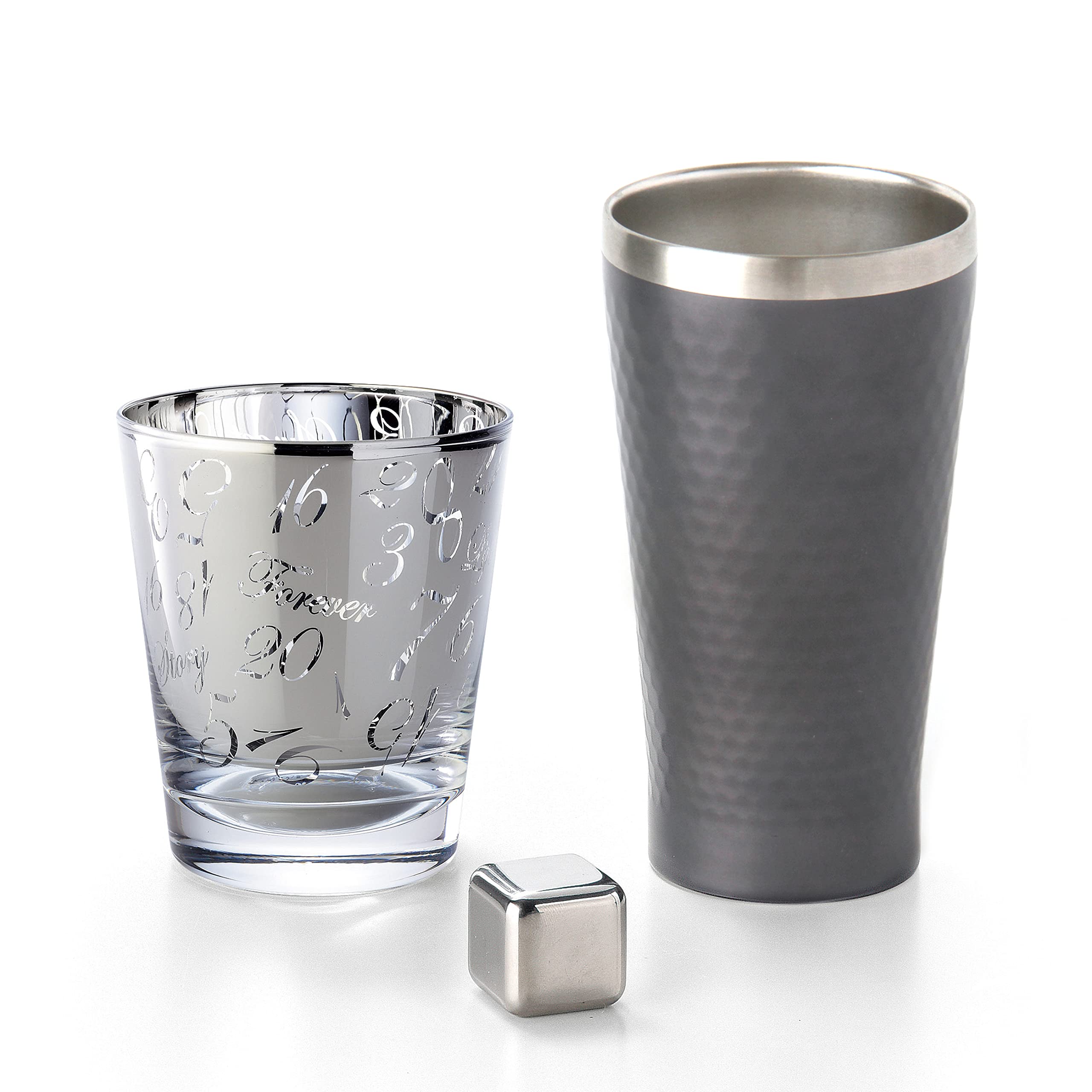 

Dolce Duo Day Термостакан Пара Стеклянная Пивная Кружка Пивные Бокалы Сохранение Тепла Сохранение Холода Нержавеющая Сталь Стекло Вакуумная Изоляция Двойная Стенка Лед