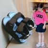 Mädchensandalen 2025 Sommer neue Kinderschuhe mittelgroße und große Kinder weichsohlige Freizeitschuhe Jungen Zehenoffene Strandschuhe Tide