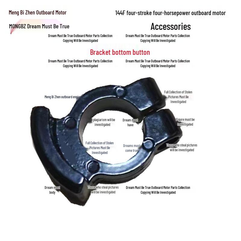 Four-Stroke 4HP Outboard Motor Parts: Propeller, Carburetor, Starter, Throttle Cable, Gearbox, Clutch, Cylinder