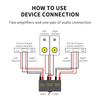 2 In 1 Sound Selectors Box Gold Plateds Coppers Terminals Speaker Selectors Switches For Amplifiers And Speakers