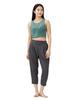 Danskin Sheer Light Cropped Tank Earth Emerald Women's Top,