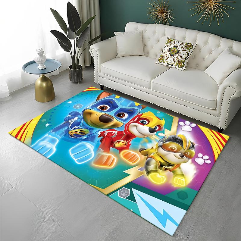 

Cartoon P-Patrol Cute Dog Carpet Rug for Playroom Bedroom Living Room Sofa Home Decor,kid Game Area Rug Non-slip Floor Mat 40x60cm