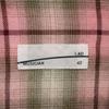 LAD MUSICIAN made in Japan Check Pattern Long sleeve Long shirt 42 Men's Used