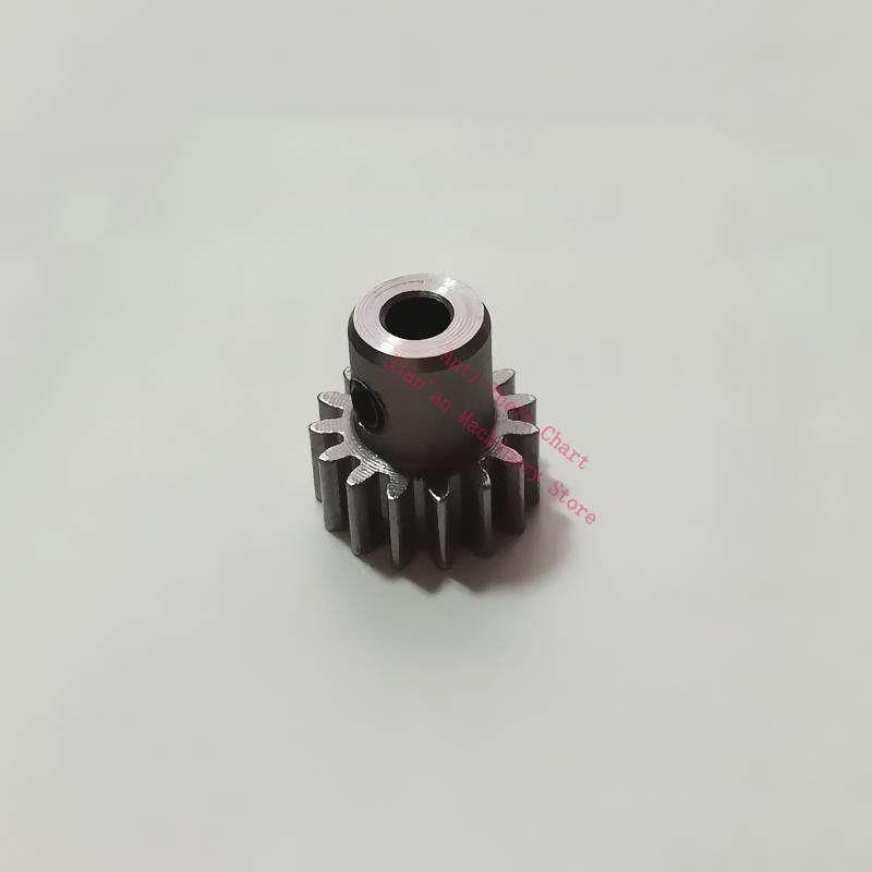 0.7 Mod 10-15T 16T 17T 18T 19T 20T 15Teeth Metal Carbon Steel 4OCr Cylindrical Spur Gear Drive Toy Car Motor Engraving Machine