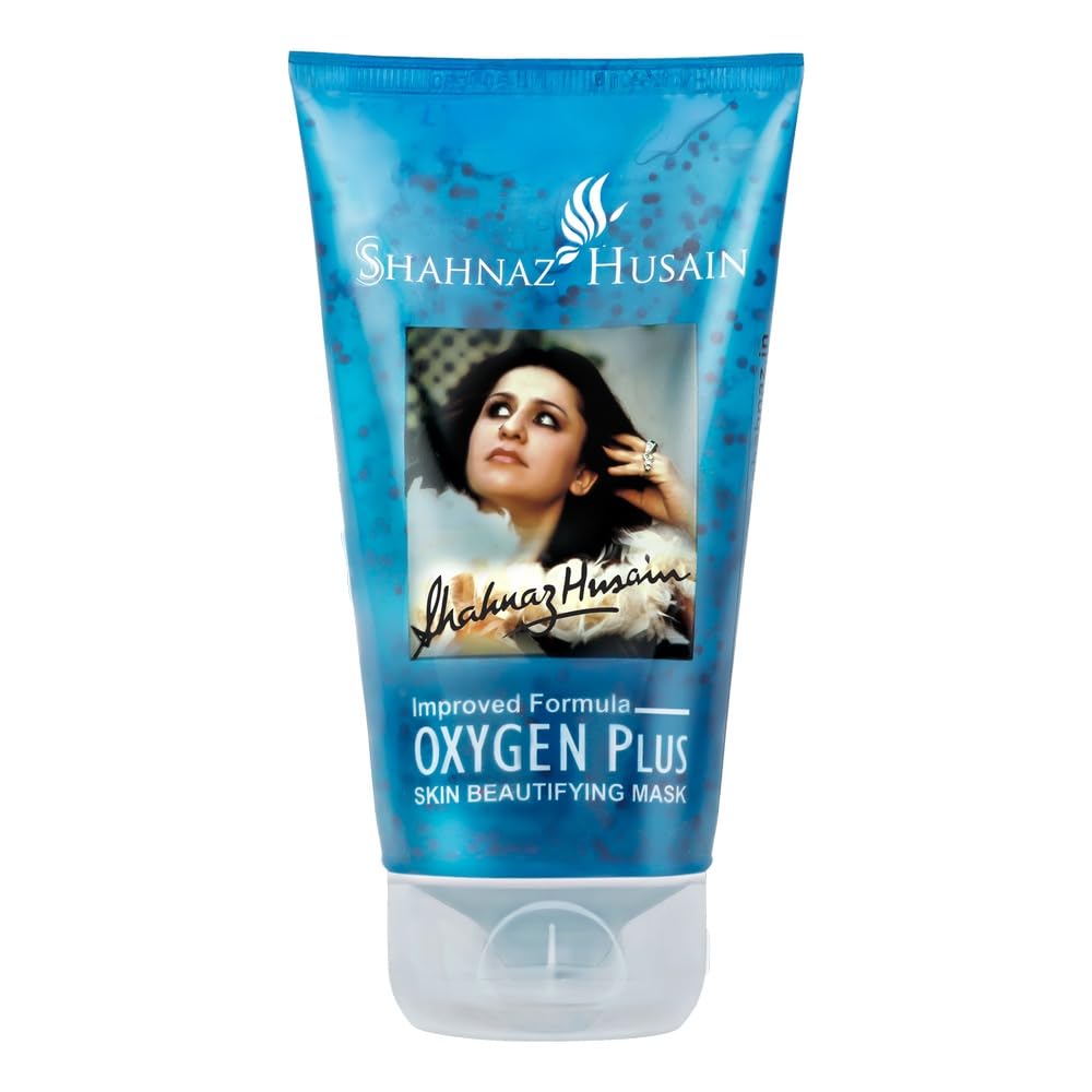 

Маска для лица Shahnaz Husain Oxygen Plus для красоты кожи 150 г Увлажняющая маска для лица для сияющей, гладкой, мягкой кожи