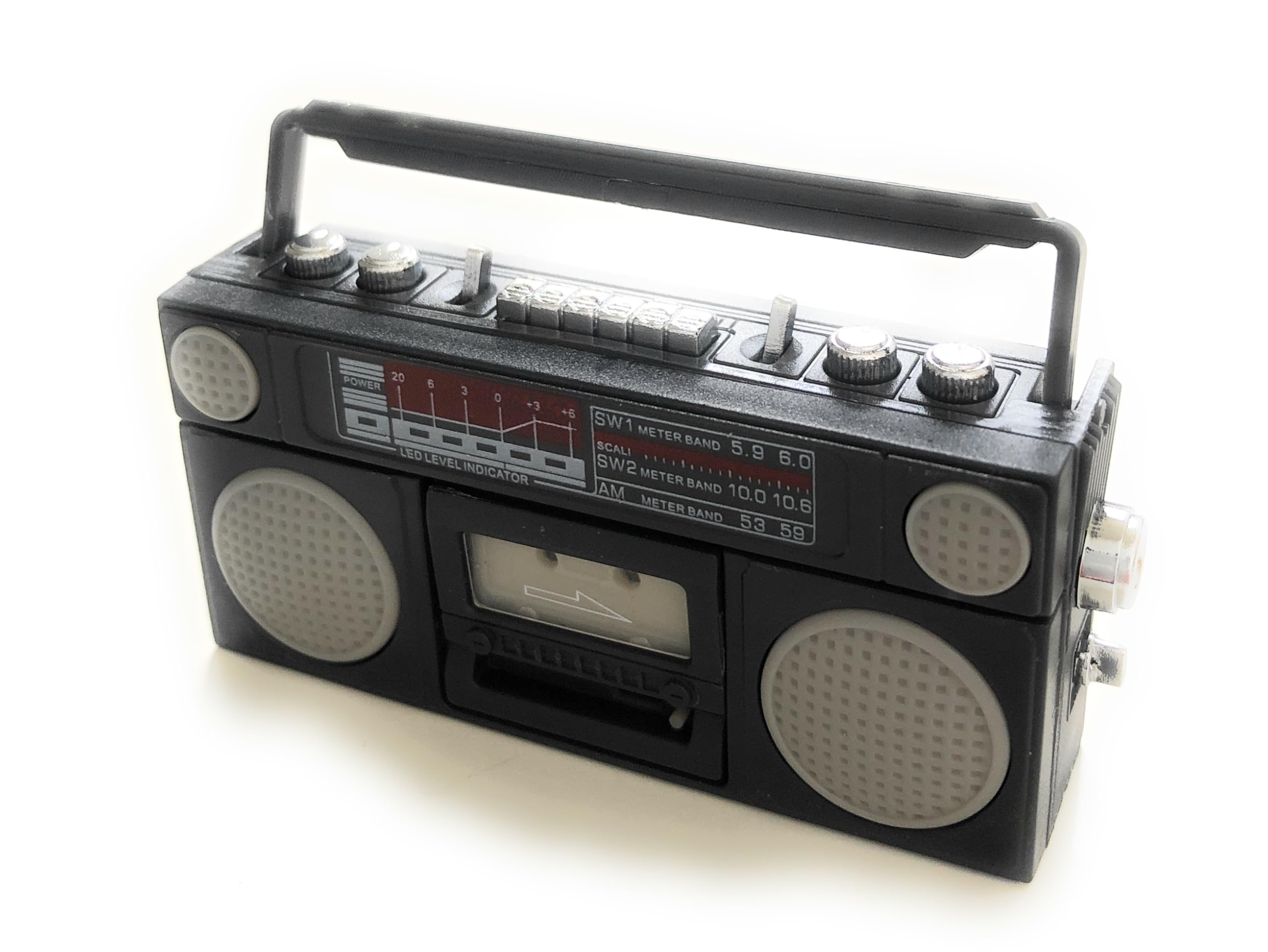 

Miniature Radio Cassette Tape Recorder Classic (Gray) сірий колір