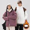 New Cotton Clothes Men's Stand-up Collar Trendy Hooded Trendy Brand Bread Clothes Thickened Warm Cotton Clothes Couple Loose Coat