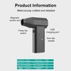 200000RPM Powerful Air Violent Fan Portable Dust Cleaner Type C Charging Strong Wind 52m/s Brushless Turbo Jet Blower 2025