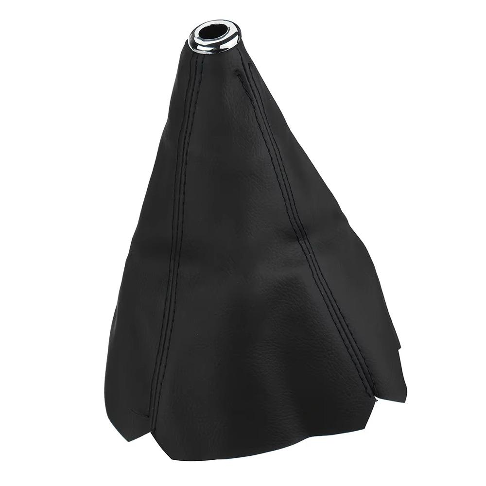 1Pcs PU Leather Gear Shift Collars 16mm Shift Lever Knob Boot New Dust Cover Car Auto Accessory