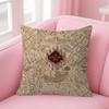 Cushion Cover Pillowcase Upholstery Sofa Throw Pillow Home Decor Pillowcas Movie hHharry map anime