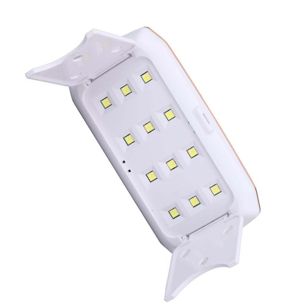 36W Mini LED Nail Lamp Foldable Fast Drying UV Curing Nail Light Lamp for Women Girls Home Nail Art Salon