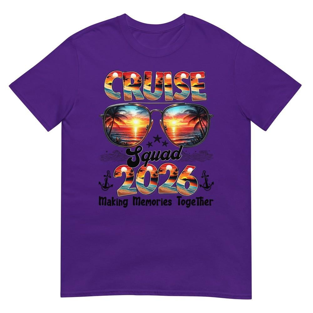 Cruise Squad 2026 Summer Vacation Matching Family Cruise TShirt