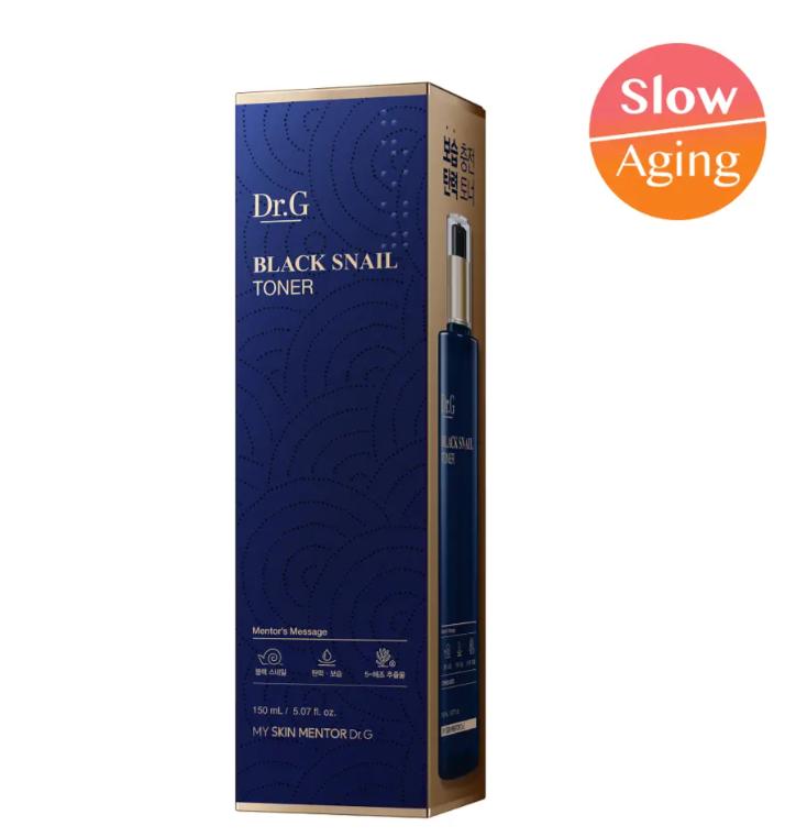Dr.G Black Snail Toner 150ml Anti-Aging Firming Hydrating Toner