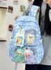 Schoolbag pain bag backpack school bag junior high school girls star pain large capacity college students high school students daily baby bag backpack