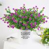 7 Branches Eucalyptus Rose Flower Bunch Floral Arrangement