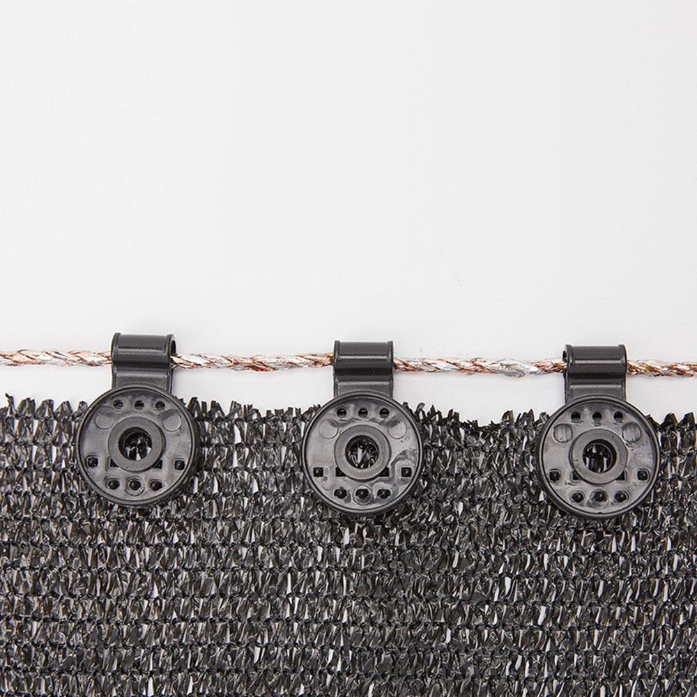 Shade Cloth Heavy Duty Lock Grip Round Greenhouse Sun Shade Net Fix Clamp Plastic Clip Garden Tool Fence Netting Hook