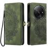 Style 016 For Xiaomi Poco C61 4G/Redmi A3 4G Case Skin Feel Totem Imprinted Wallet Leather Phone Cover