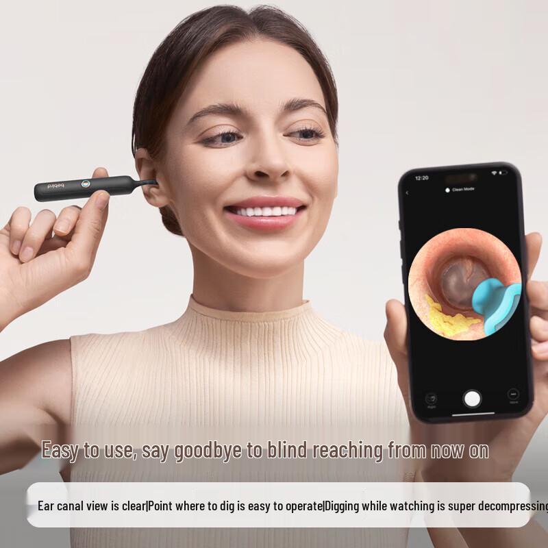 BEBIRD Hummingbird Visual Ear Spoon with Flexible Tweezers