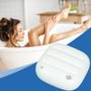 Hot Tub Booster Seat Inflatable Water Injection Double-Use Cushion Bath SPA Seat Pad Bathtub Anti-Hemorrhoids Inflatable Pillow