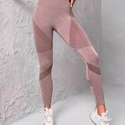 TY Hochtaillierte Nahtlose Yogahose - Po-Hebend, Enganliegend, Hochelastische Fitness-Leggings