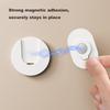 1/4Pcs Strong Magnetic Hooks Home Office Wall-Mounted Remote Control Magnet Holder Keys Anti-Lost Hanging Hanger Organizer Hook
