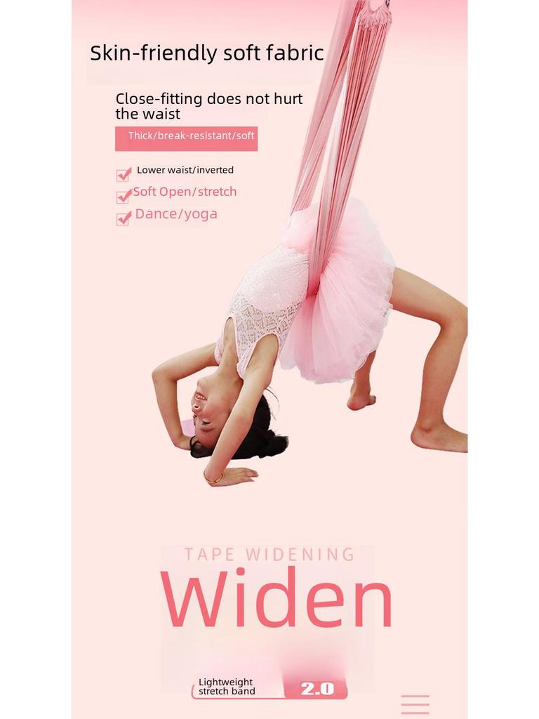 Elastic Aerial Yoga Rope for Backbends & Hip Openers