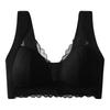 Sexy Lace Front Closure Push-up Triangle Bra