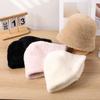 Pălărie de iarnă pentru femei, nouă, pălărie bucket de pluș, caldă, la modă, imitație nurcă, pălărie bucket versatilă